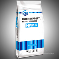 Low viscosity HPMC used as plasters